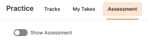 assessment toggle