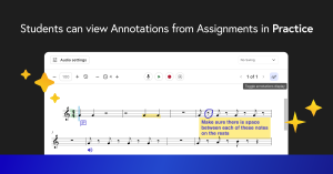 Access Annotations in MakeMusic Cloud